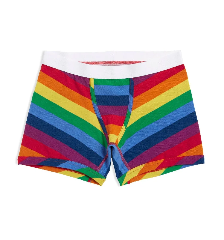 4.5" Trunks - Rainbow Pride Stripes