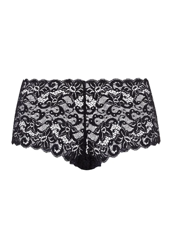 Luxury Moments Lace Boyleg | Black 71447-019