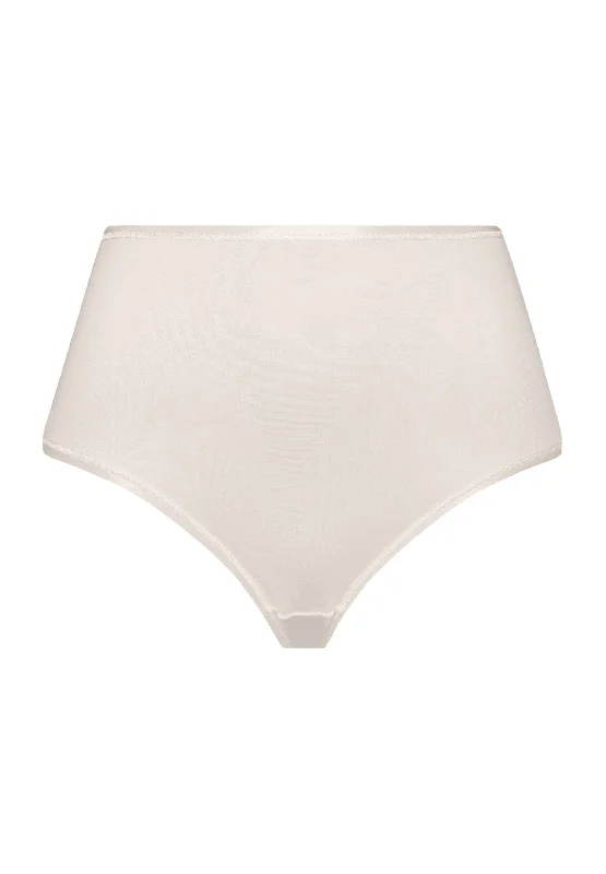 Cotton Seamless Cotton Full Brief | Pale Cream 71625-116