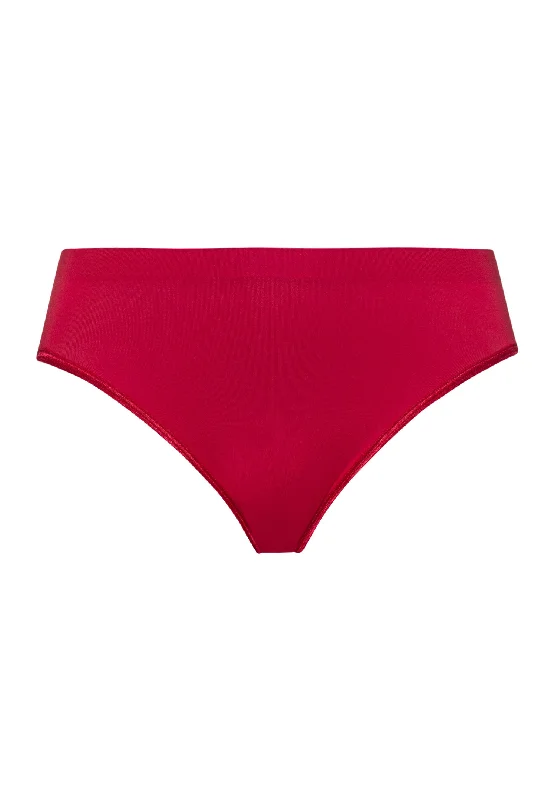 Touch Feeling Hi-Cut Brief | Garnet Red 71812-2401