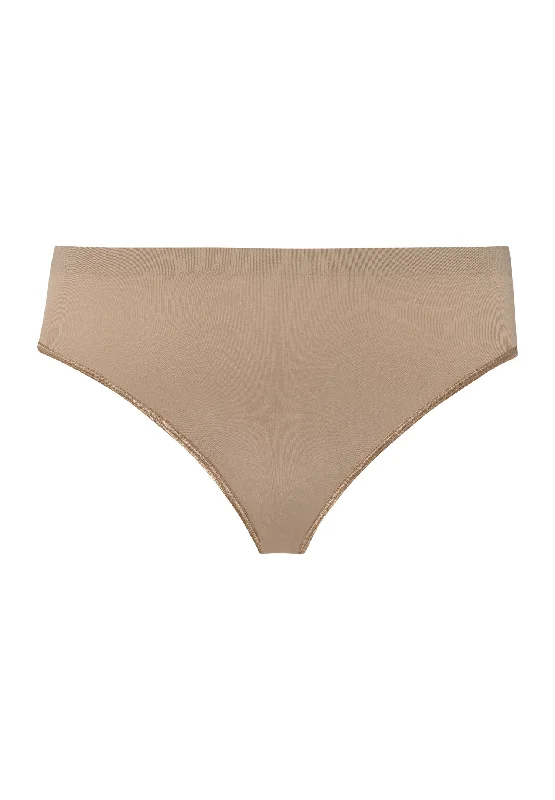 Touch Feeling Hi-Cut Brief | Deep Taupe 71812-2828