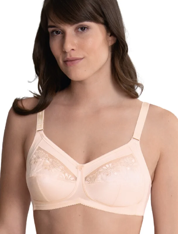 Anita Safina Wire Free Comfort Bra, Biscuit | Anita Safina Wireless Bras