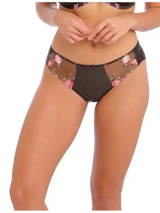 Charcoal Bloom Adrienne Brief Panty