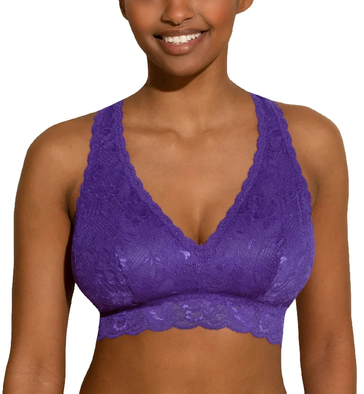 Cosabella Never Say Never CURVY Racie Racerback Bralette (NEVER1355) - Violett