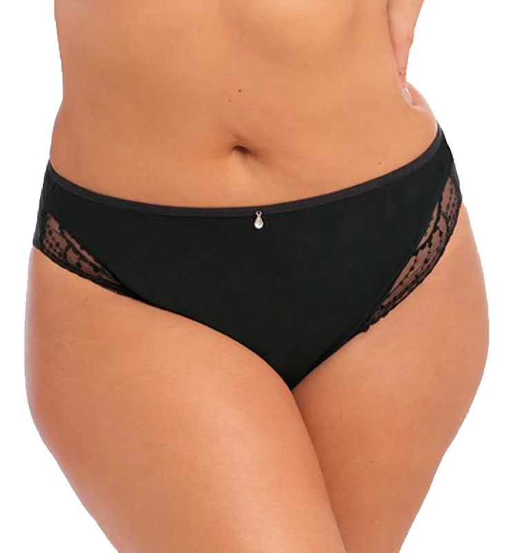 Elomi Priya Brazilian Panty (4557) - Black