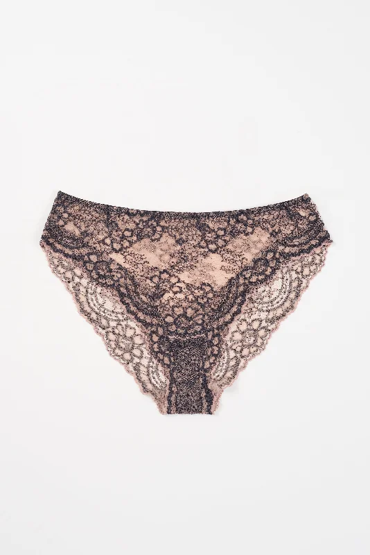 Farah Brief | Nude/Black