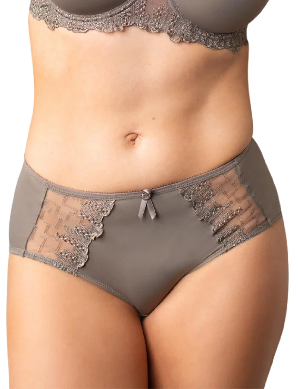 Fit Fully Yours Elise Brief, Dark Taupe