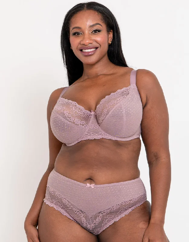 Flirtelle Viola Balcony Bra Mauve