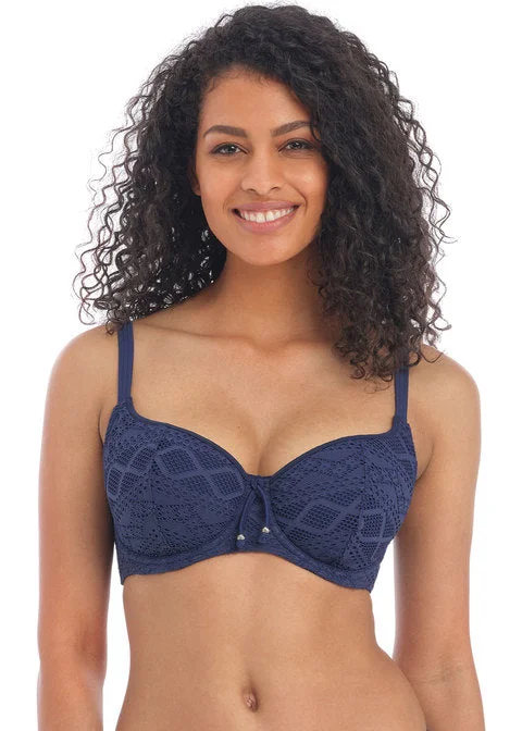 Freya Sundance Uw Sweetheart Bikini Top, Denim