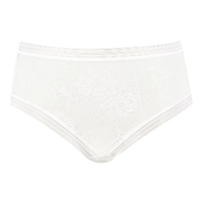 Fusion Lace White Brief FL102350