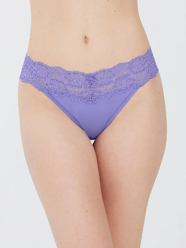 Goddess Lace Trim Thong - FINAL SALE