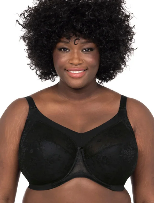 Goddess Verity Full Cup Underwire Bra, Black | Black Goddess Verity