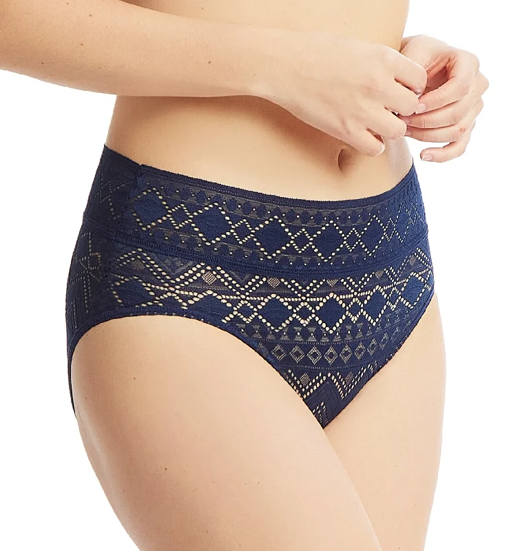 Hanky Panky Gem Lace French Brief (492462) - Hummingbird Blue