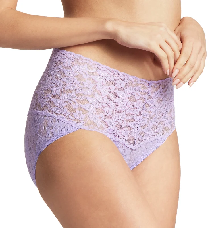 Hanky Panky Retro Lace V-kini (9K2124) - Wisteria