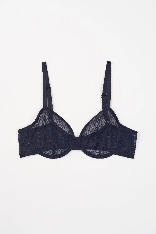 Kaleidoscope Underwire Bra | Black