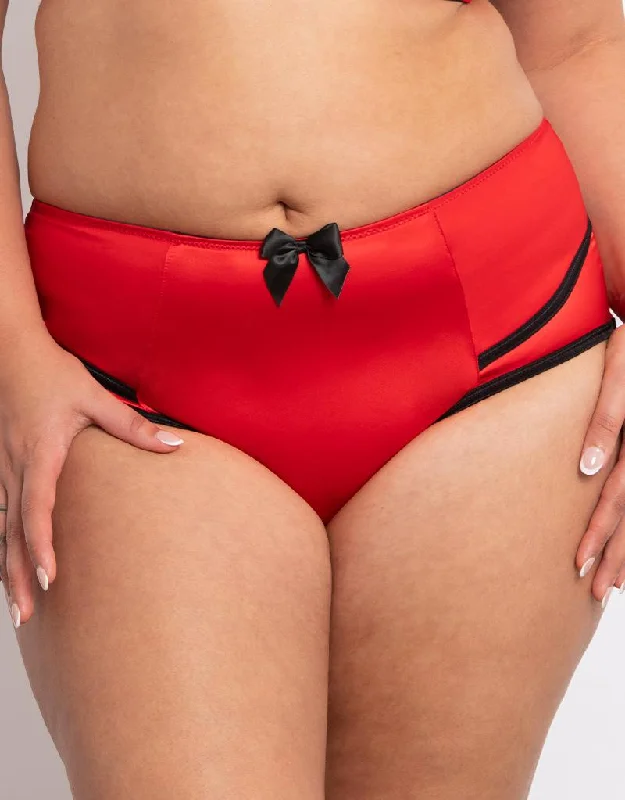 Parfait Charlotte High Waist Brief Racing Red/Black