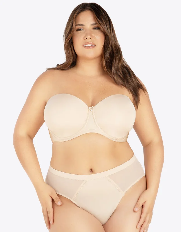 Parfait Elise Strapless Bra Bare Latte