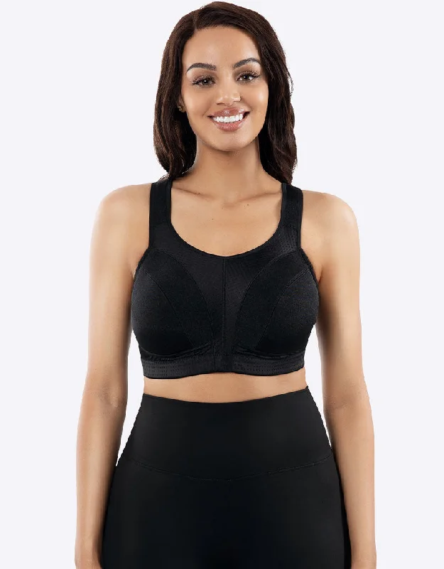 Parfait Wire-Free Active Sports Bra Black