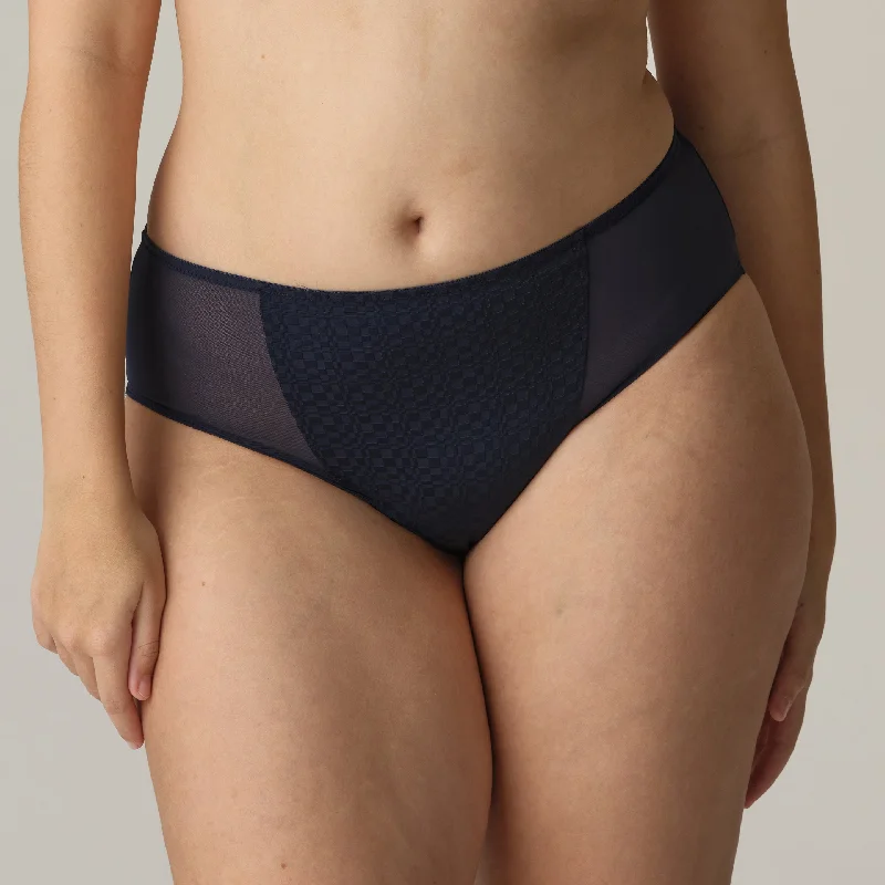 Prima Donna Twist Yelapa Majestic Blue High Waist Brief Panty 0542391