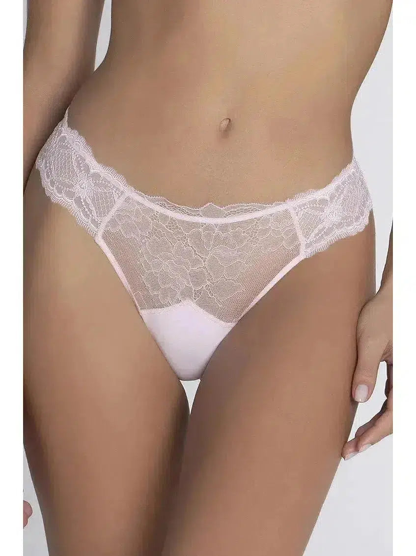 Rose Sublime Dentelle Thong