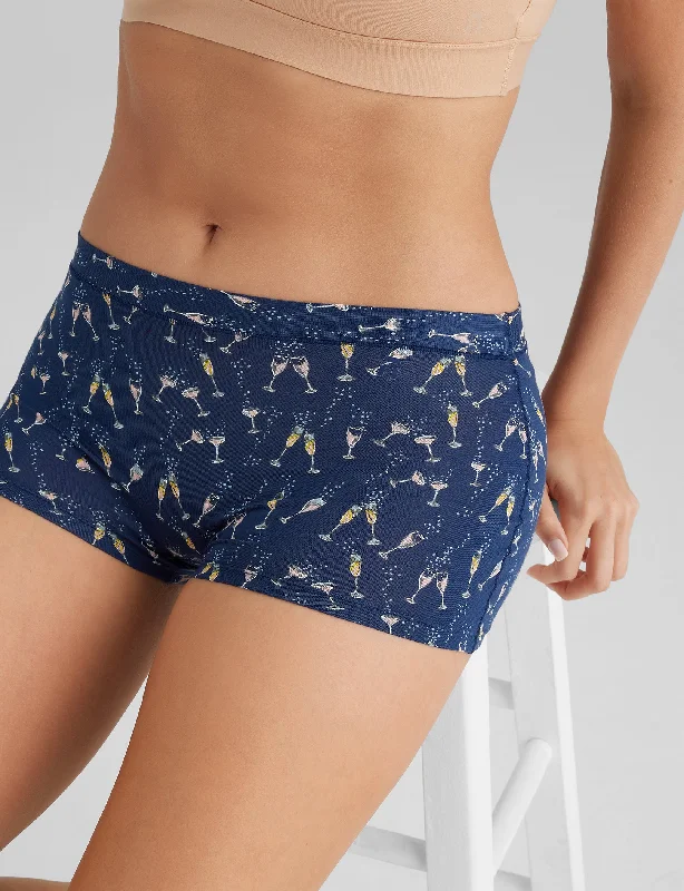 Women's Second Skin Boyshort