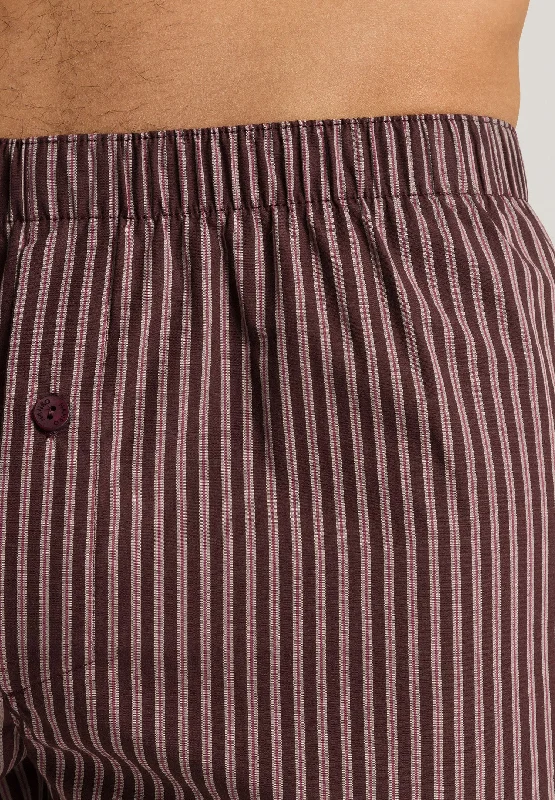 Dark Wine Stripe