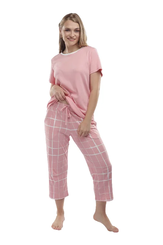 The Lighthearted Capri Set in Wild Rose (Limited Sizes)